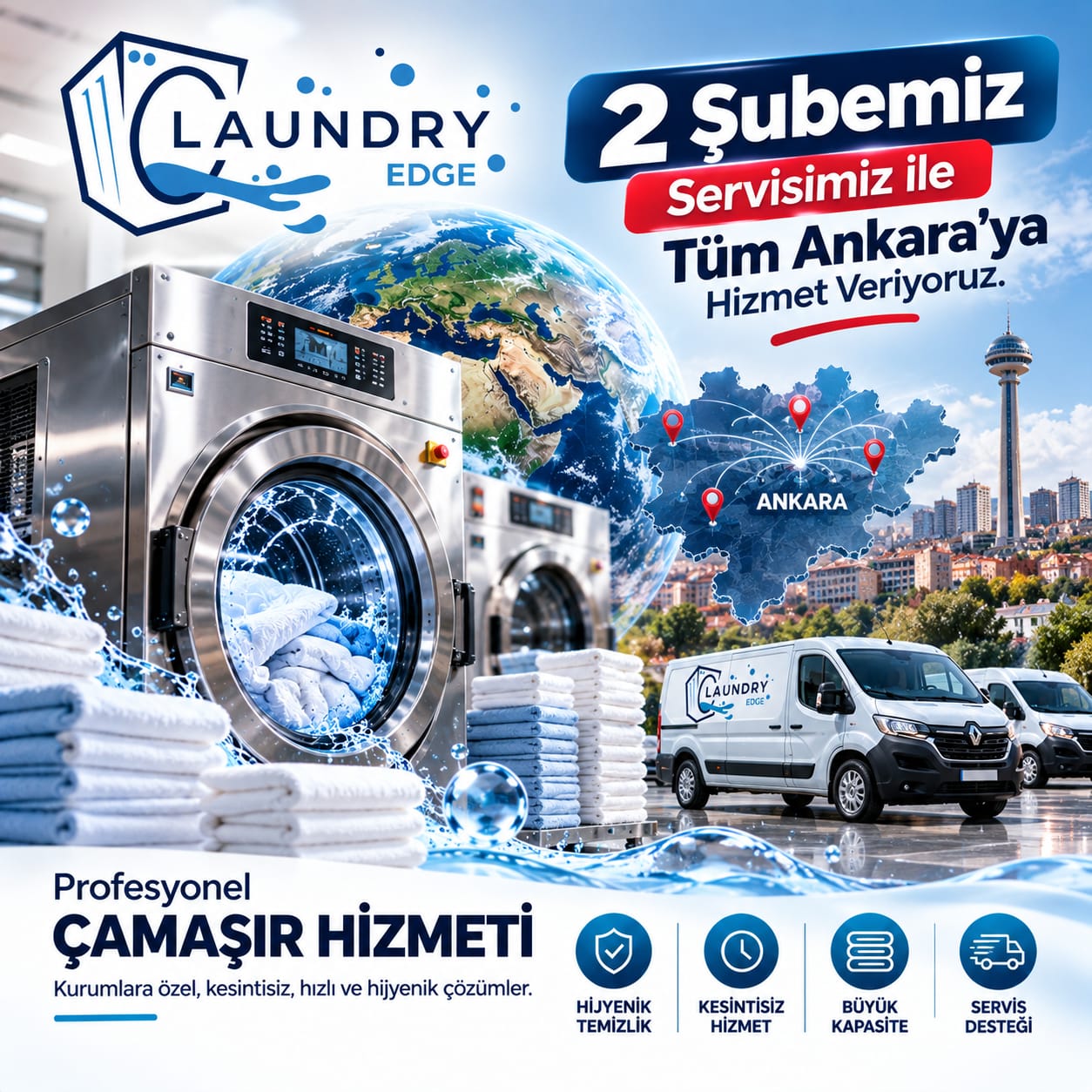 Ankara otel çamaşırhane hizmeti